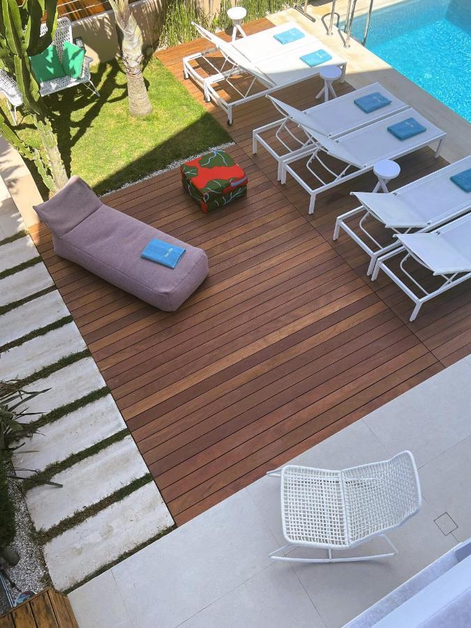 Fos Villa, A Luxe House With Private Heated Pool Galatás المظهر الخارجي الصورة