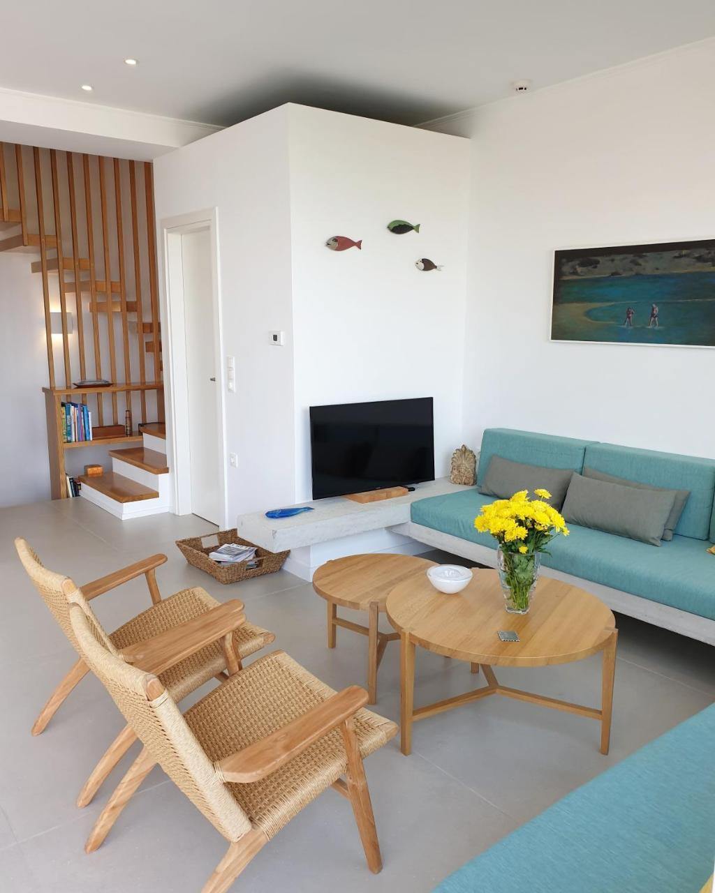 Fos Villa, A Luxe House With Private Heated Pool Galatás المظهر الخارجي الصورة