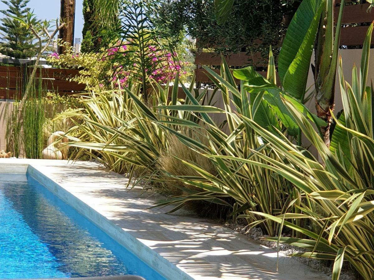 Fos Villa, A Luxe House With Private Heated Pool Galatás المظهر الخارجي الصورة